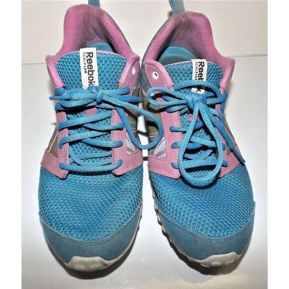 Reebok Women's Realflex Scream Running Shoes Blue Purple 8.5 US - Picture 1 of 7